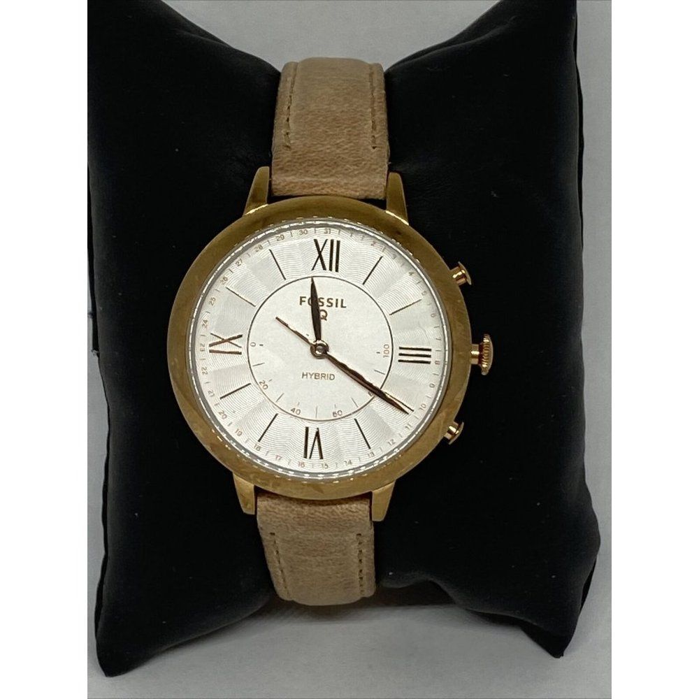 Fossil FTW5013 Women's Brown Leather White Analog